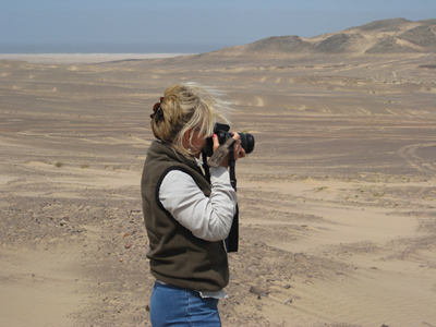 Kathy in Namibia